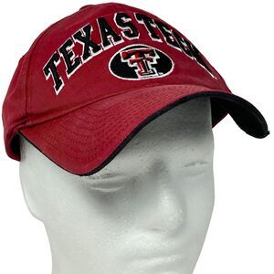 Texas Tech University Dad Hat Cap Red Snapback Red Raiders Zephyr The Z Hat